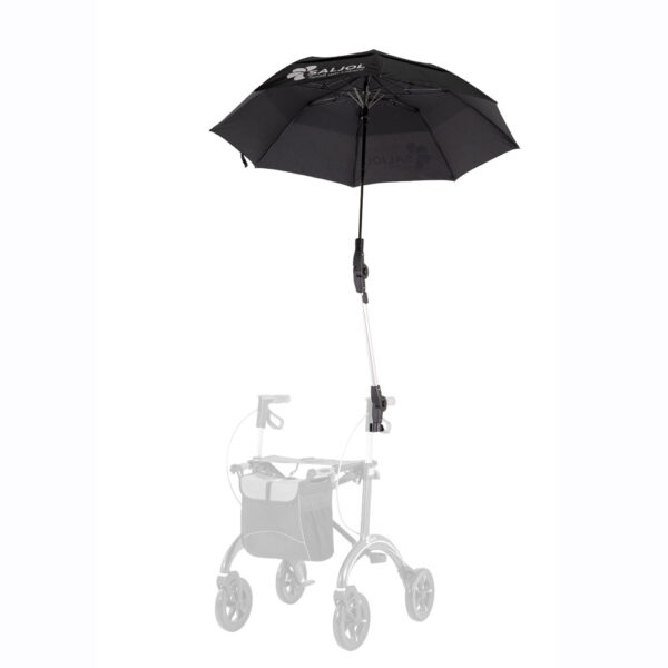 Regenschirm als Zubehör für Carbon und Aluminium Rollator von SALJOL.ch