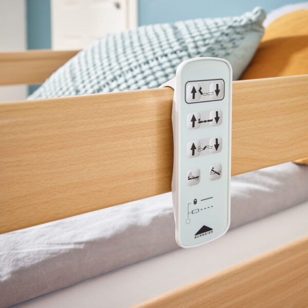 Elektrisches Krankenbett mit Fernbedienung mieten